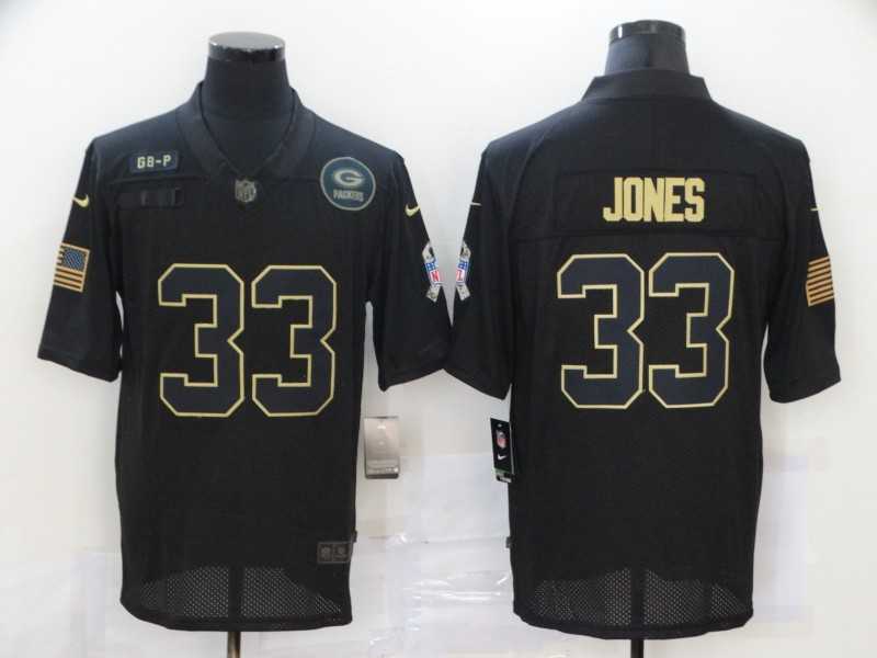 Nike Packers 33 Aaron Jones Black 2020 Salute To Service Limited Jersey,We sell and wholesale Nike Packers 33 Aaron Jones Black 2020 Salute To Service Limited Jersey on line form chian!